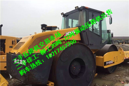格尔木出售二手22吨压路机市场/2018新价格